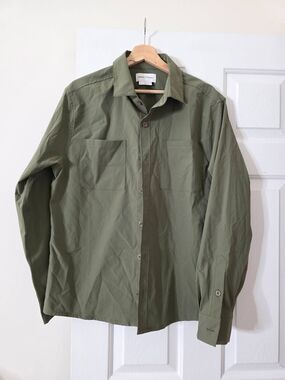 Ministry of supply khaki Button Down Shirt L